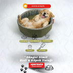 Sünger Simit Kedi ve Köpek Yatağı
