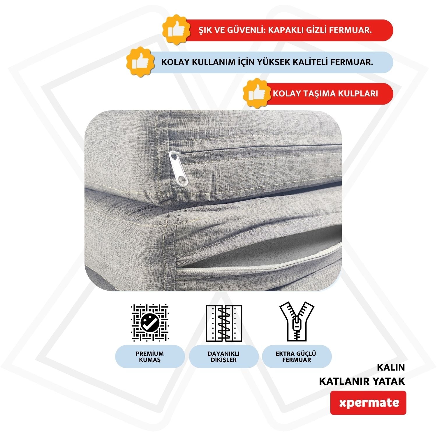 Tek Kişilik 80x180x8 cm