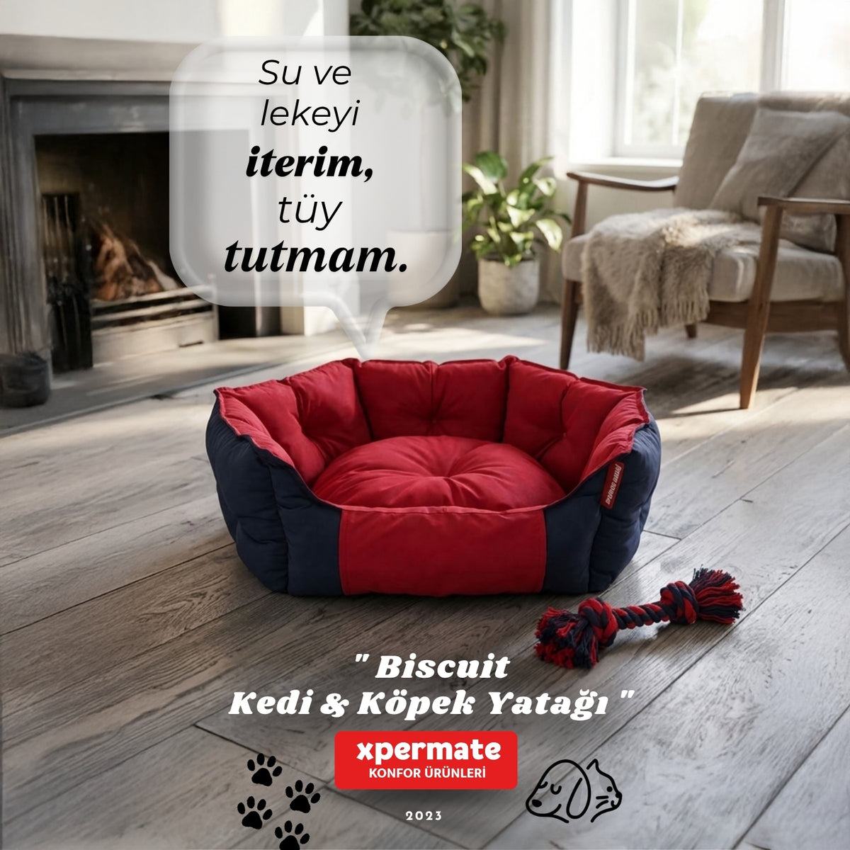 Kırmızı Lacivert