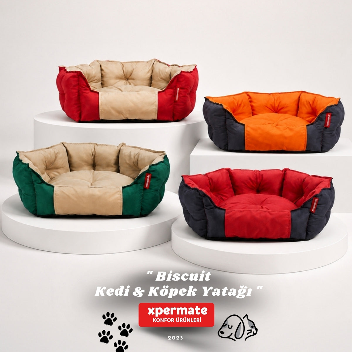 Biscuit Kedi Ve Köpek Yatağı