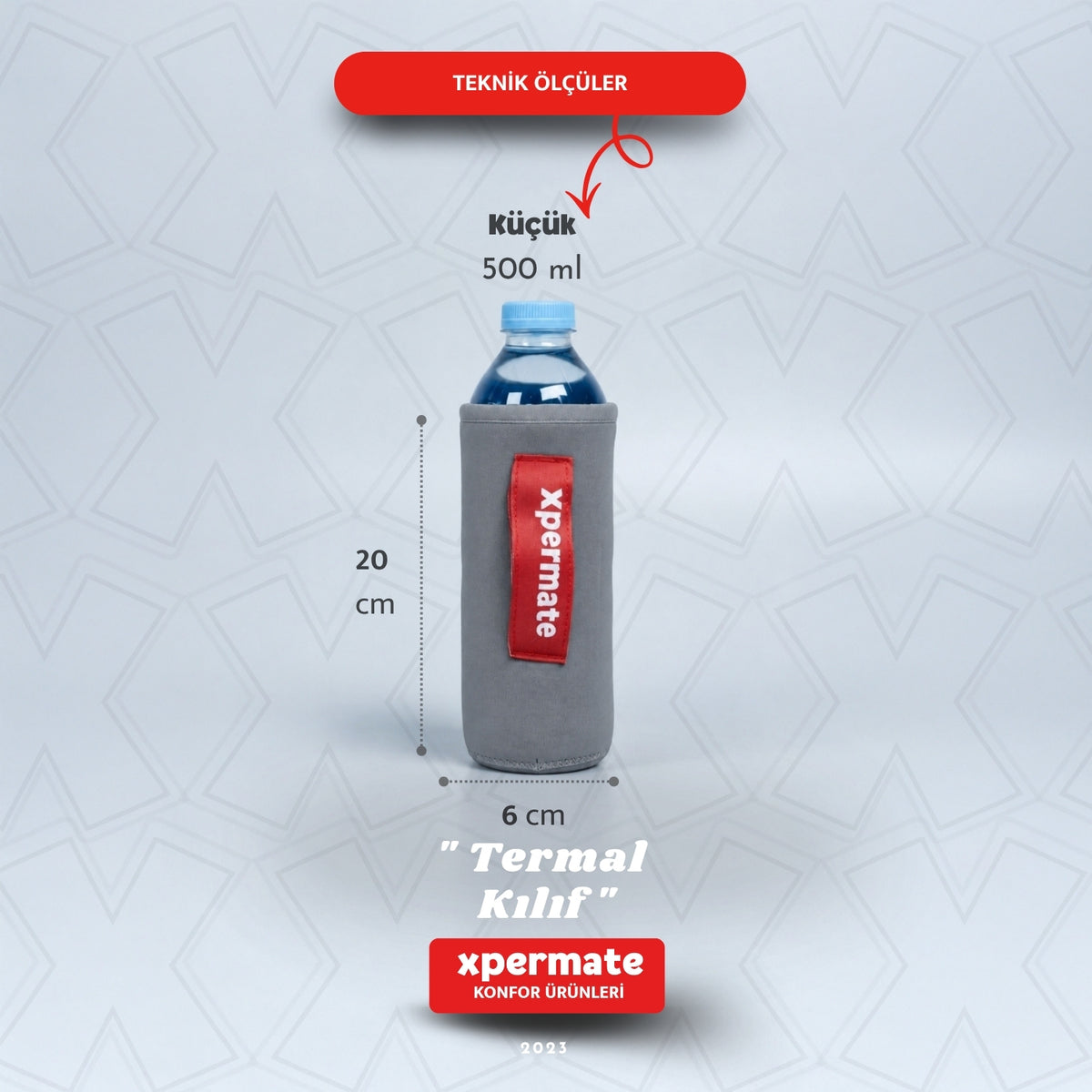 0.5 lt - Gri