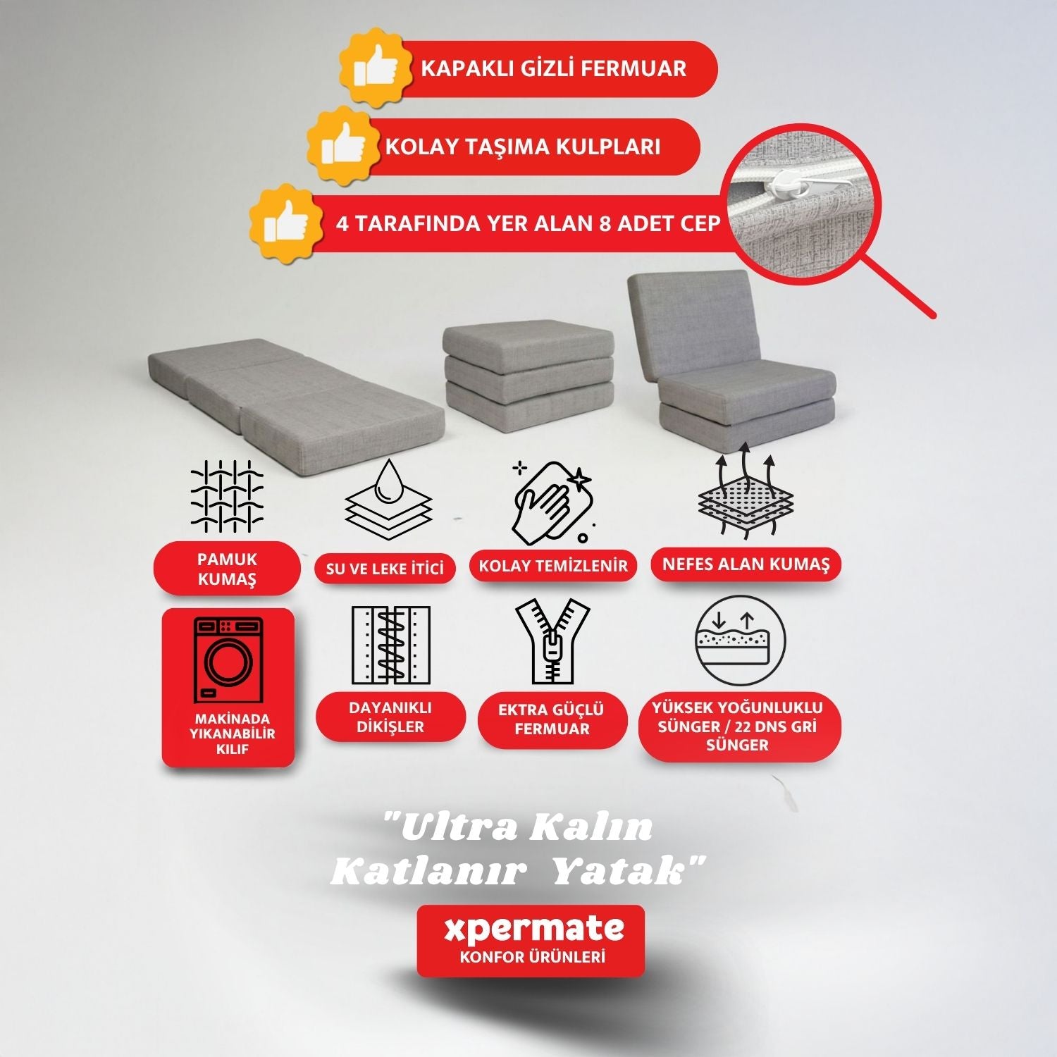 Tek Kişilik - 80x180x14 