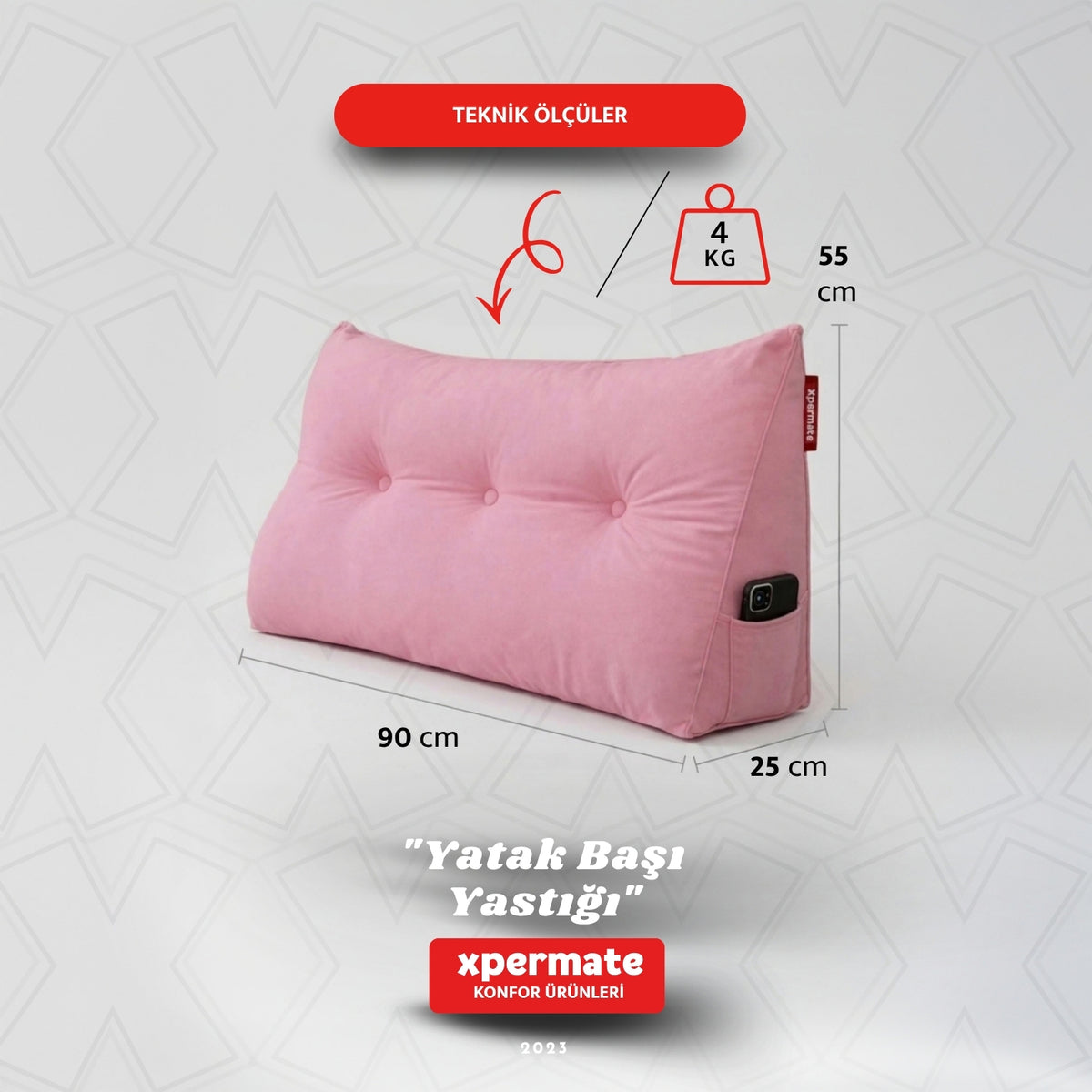 Pembe - 90x55x25 cm