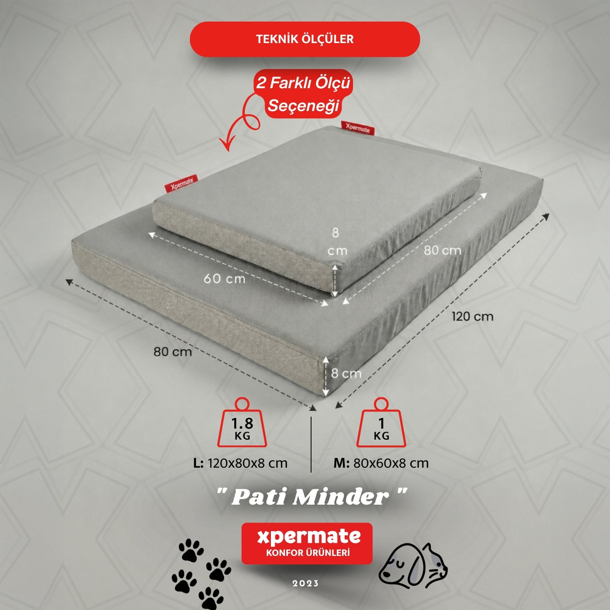 Pati Minder Köpek Yatağı