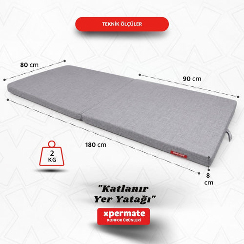 Tek Kişilik 80x180x8 cm 