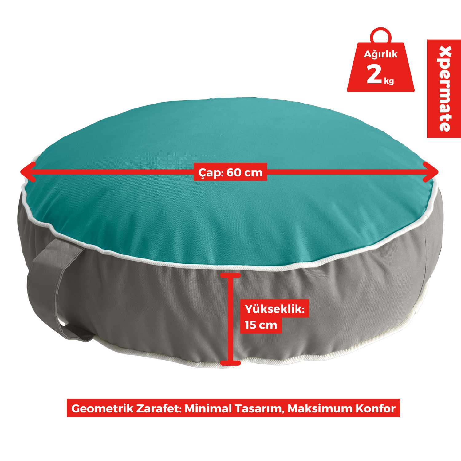 Turkuaz Antrasit