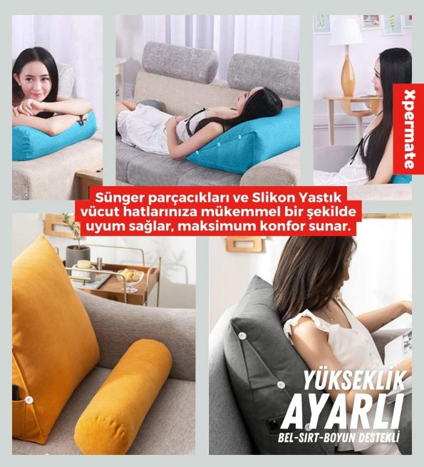 tv yastığı kanepe yastığı bel destek yastığı sırt yastığı üçgen yastık okuma yastığı boyun desteğimavi05